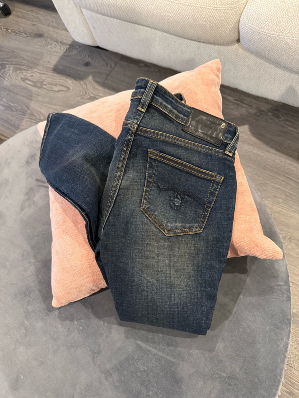 R13 Women’s Dark Blue Kate Skinny Jeans
